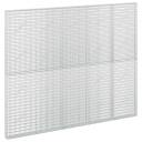 vidaXL Gabion med 5 mm tråd og 5x2,5 cm nett 250x10x200 cm
