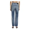 Versace Dame Jeans Blå W27,