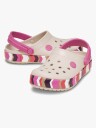 Crocs Crocband Chevron Band Kids Tøfler Frappé/Quiet Rose 27 28
