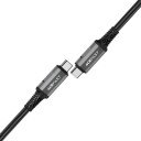 Acefast Usb kabel C1 09 Usb c / Usb4 Pd3.1 kabel 5A 1M Grå sort