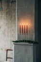 Hilke Collection Alto lysestake Nikkelbelagt Messing 90mm Bredde 320mm Høyde