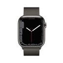 Apple Watch Series 7 GPS + Cellular/4G 45mm Graphite Steel/Graphite Milanese Loop