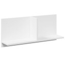  Veggskap 70x16,5x30 cm hvit konstruert tre 8721158391384