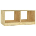vidaXL Salongbord 75x50x33,5 cm heltre furu