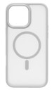 Linocell Hard Case Mobildeksel for iPhone 16 Pro Max Hvit