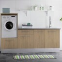 Alterna Vaskerom: Blindpanel B20xd1,6xh72 196,5cm Mørk eik / 20x196.5cm