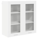  Hengende skap med dør Riga Hvit 80 x 31 x 80 cm Konstruert tre