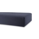 Nordstrand Home Laken sprinkelseng - 60x120x15 cm - Mørkeblått stretchlaken til babyseng - 100% Bomull -