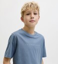 Jack & Jones Jjestar Jj Tee Ss Noos Jnr Blue 152