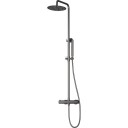 Lavabo Argo RS dusjsett, sort krom