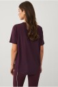 Ellos STUDIO   Treningstopp Loose Top  Core SS   Lilla