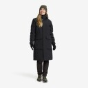 Revolutionrace Rhyme 2L Insulated Parka Dame Black S Skalljakke Turjakke & Vindjakke