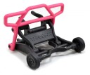 RPM 70817 Rear Bumper for Rustler 2WD - Pink Compatible with Tr