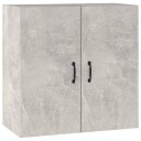 vidaXL Veggskap betonggrå 60x31x60 cm konstruert tre