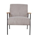 Lenestol HOME4YOU Jade 63x75,5x85,5 cm Gråbeige   Gråbeige