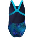Speedo Print Leaderback One Piece Blue 176