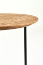 Mavis Tribeca Side Table 47 cm Oiled Rustic Oak/Black Legs