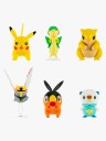 Pokémon 6-Pakk Kampfigurer med Pikachu, Tepig, Oshawott, Snivy, Sandshrew & Ninjask