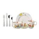 Villeroy & Boch Hungry as a Bear barneservise og bestikk 7 deler