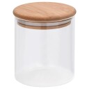  Glasskrukker med bambuslokk 10 stk 600 ml 150695