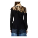 Blumarine Dame Topper Svart S,