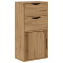  Sideskap med skuffer ODDA 40x24x79 cm heltre furu