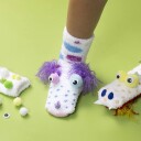 Creativ Company Fluffy Sokker One size 10 Par