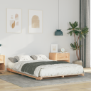  Gulvbedramme Brun 120 x 200 cm Heltre furu