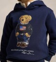 Ralph Lauren Kids Graphic Fleece-Knt-Sweatshirt Navy 102-108