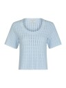 Neo Noir Meiko Solid Knit Blouse
