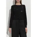 Tory Burch Dame Strikkevarer Svart S,