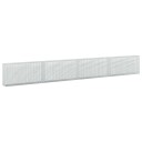 vidaXL Gabion med 5 mm tråd og 5x2,5 cm nett 400x20x50 cm