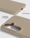 Ideal Of Sweden Silicone MagSafe Case Samsung Galaxy S26+ Perfect Beige