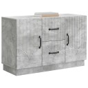  Serviesskap Betonggrå 89 x 34,5 x 57 cm Konstruert tre