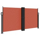  Uttrekkbar sidemarkise 120x1000 cm terrakotta 4004708