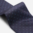 Ferner Jacobsen Tie Silk Blue-Blue