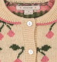 Konges Sløjd Cardigan   Strikk   Ull   Belou krage   Cherry   Konges Sløjd   1½ år (86)   Cardigan Beige Grønn Rosa