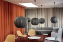 Made By Hand Knit-Wit Round Taklampe Sort Ø45
