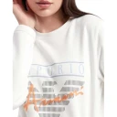 Emporio Armani Dame Gensere & Hettegensere Hvit M