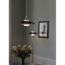 Halo Design Rivoli Pendel Sort Krom Ø40 cm