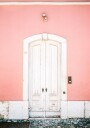 The white door Lisbon Plakat Plakat / 40x50cm