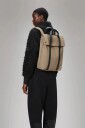 Rains 2 Way Tote Backpack W3 - Beige - ONE SIZE