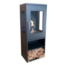 ScandiFlames Cheyenne sort biopeis