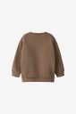 Name It   Collegegenser Nmnriley Ls Rlx Sweat Bru   Natur