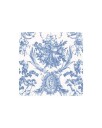 Romantic Toile serviett blå 20 pk