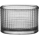 Orrefors Magica lyslykt super ellipse 5 cm Grå