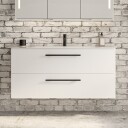 Linn Bad Ingrid D45cm Servantskap Hvit Matt / 120cm Høyre LB-110112H