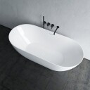 Pulcher Badekar Coco 170 170x75 cm Slim Design Blank Hvit