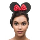 Partydeco Minni Mus Diadem med Rosett OP2
