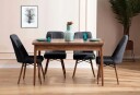 Extendable Dining Table & Chairs Set (5 Pieces) Homitis -